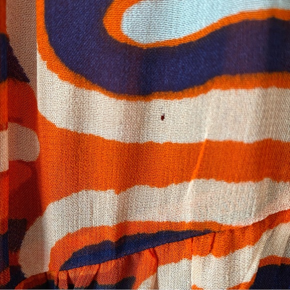 Anthropologie Flowy Abstract Midi Skirt - Picture 6 of 11